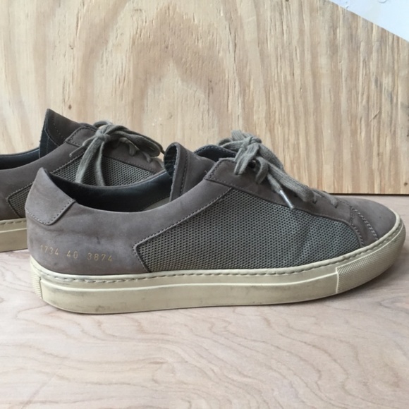 Common Projects Achilles Low Perforated Nubuck - Picture 6 of 15